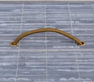 vidaXL Bambusowy kosz na pranie, szary, 83 L vidaXL - Kosze na bieliznę - miniaturka - grafika 6