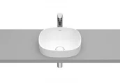 Umywalki - Roca A32750R620 INSPIRA SOFT Umywalka blatowa 370x370 H75 FINECERAMIC BIAŁY MAT - miniaturka - grafika 1
