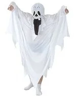 GoDan strój dla dzieci Duch, Hallowenn, rozm. 130/140 cm - Stroje karnawałowe - miniaturka - grafika 3