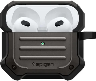 Apple Spigen Etui Spigen Tough Armor do AirPods 3 Gunmetal ASD01989 - Akcesoria do słuchawek - miniaturka - grafika 7