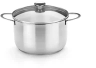 Brytfanny - BRA ancora garnek do zupy ze stali nierdzewnej 18/10, z pokrywką ze szkła, 16 cm A393951 - miniaturka - grafika 1