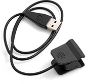 Kable USB - System-S System-S kabel USB do zegarka na rękę Fitbit Alta HR, 53 cm, czarny 55099277 - miniaturka - grafika 1