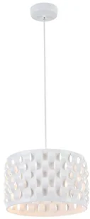 Maytoni LAMPA wisząca DELICATE MOD196-PL-02-W Maytoni ażurowa OPRAWA okrągły zwis biały MOD196-PL-02-W - Lampy sufitowe - miniaturka - grafika 3