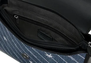 David Jones Mała listonoszka damska obszyta dżinsowym materiałem - Torebki damskie - miniaturka - grafika 7