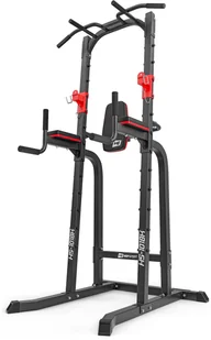 Hop-sport Poręcze treningowe HS-1018K z drążkiem i uchwytami pod sztangę 52493 - Poręcze i drążki do podciągania Hop-sport Poręcze treningowe HS-1018K z drążkiem i uchwytami pod sztangę 52493 - Poręcze i drążki do podciągania - miniaturka - grafika 2