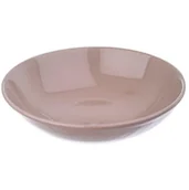 Talerze - Orion Talerz OBIADOWY głęboki ceramiczny 20,5 cm 0,85L BRĄZOWY 128434 - miniaturka - grafika 1