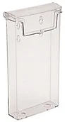 Systemy ekspozycyjne i znaki informacyjne - Taymar pojemnik na prospekty, bezbarwny OD110 - miniaturka - grafika 1