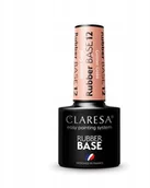 Lakiery hybrydowe - Claresa Rubber Base Baza kauczukowa 12 Uv Led - miniaturka - grafika 1