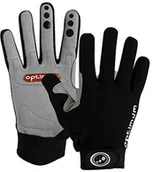 Rękawiczki sportowe męskie - Optimum OPTIMUM męskie rękawiczki BMX rower, czarny, L CGMTBL - miniaturka - grafika 1