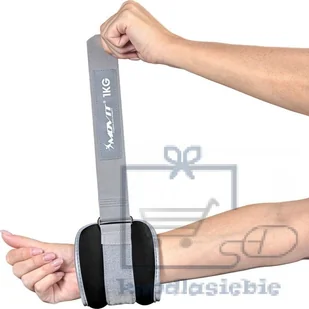 Movit Neoprenowe ciężarki mankiety odblaskowe - 2 x 2 kg - Pozostały sprzęt siłowy - miniaturka - grafika 18