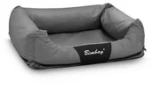 Legowiska dla psów - Bimbay Legowisko Kanapa Impregnat lux III SZARA 100x80 VAT006396 - miniaturka - grafika 1