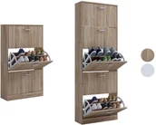 Szafki na buty - VCM VCM Szafka na buty Sipos (L, Biały) 4051814367908 - miniaturka - grafika 1