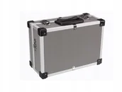 Skrzynki i torby narzędziowe - Skrzynia Narzędziowa 330x230x150mm Szara Aluminiow - miniaturka - grafika 1