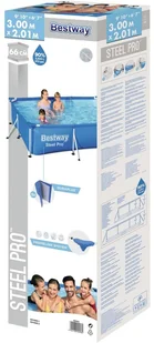 vidaXL Bestway Basen Steel Pro - Baseny ogrodowe - miniaturka - grafika 5