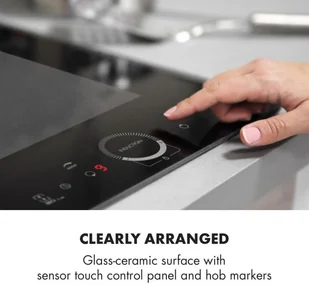 Płyta elektryczna do zabudowy Klarstein CP4-Delicatessa-Slim - Płyty elektryczne do zabudowy - miniaturka - grafika 5