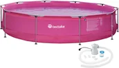 Baseny ogrodowe - tectake Basen okrągły z pompą -  360 x 76 cm 403824 - miniaturka - grafika 1