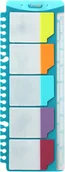 Segregatory - Elba Przekładki PP samoprzylepne indeksujące mix kolorów - miniaturka - grafika 1