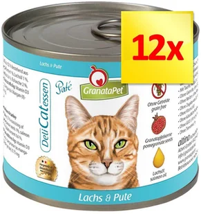 GranataPet DeliCatessen, 12 x 200 g - Kaczka z drobiem - Mokra karma dla kotów - miniaturka - grafika 2