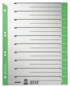Przekładki do segregatorów - Leitz 16523055 divider, A4, karton, kolorowy nadruk, 25 sztuki, zielony 16523055 - miniaturka - grafika 1