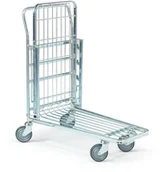 Inne urządzenia handlowo-usługowe - AJ Wózek sklepowy z regulacją 26307 - miniaturka - grafika 1