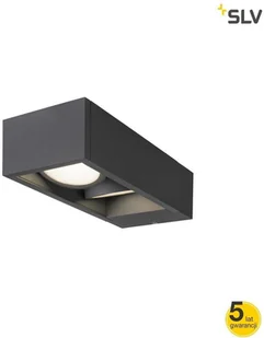 Spotline SLV ESKINA FRAME WL zewnętrzna oprawa ścienna LED podwójna kolor antracytowy przełącznik CCT 3000/4000 K 1004748 - Lampy ogrodowe - miniaturka - grafika 2