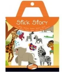 Maildor Stick Story zestaw naklejek Savanna - Przybory szkolne - miniaturka - grafika 2