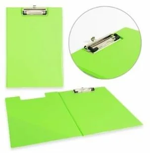 Deska z klipsem zamykana zielona 913039-GR - Pozostałe książki - miniaturka - grafika 3