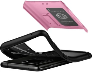 Spigen Etui do Samsung Galaxy S20 Slim Armor Rusty Pink SPN556PNK - Etui i futerały do telefonów - miniaturka - grafika 7