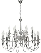 Lampy sufitowe - Jupiter 1423 - Żyrandol na łańcuchu SYMFONIA 12xE14/40W/230V - miniaturka - grafika 1