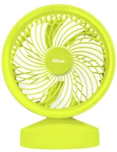 Trust Vento wentylator USB (Mini Fan do biura lub domu), żółty 22745 - Gadżety USB - miniaturka - grafika 2