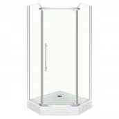 Kabiny prysznicowe - Novoterm Glasgow 90 ST 90 x 90 - miniaturka - grafika 1