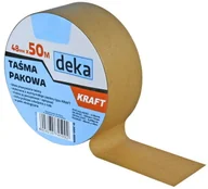 Akcesoria do pakowania - Kraft DEKA TAŚMA PAKOWA PAPIEROWA 48MM*50M D-300-0024 [6697660] - miniaturka - grafika 1