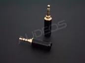 Złącza, przejściówki, adaptery - PLUSSOUND PLUSSOUND wtyk 3,5 mm TRRS cryo ps-3,5-trrs - miniaturka - grafika 1