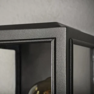 Konstsmide Kinkiet zewnętrzny Carpi, czarny, 12,5 x 30 cm - Lampy ogrodowe - miniaturka - grafika 4