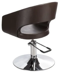 Barbiero Fotel fryzjerski Paolo BH-8821 brązowy BH-8821/056 - Fotele fryzjerskie - miniaturka - grafika 4