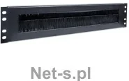 Intellinet Network Solutions 19i Cable Inlet Panel 2U Black Cable Inl (712774) - Akcesoria do serwerów - miniaturka - grafika 2