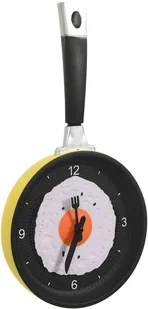 VidaXL Lumarko Zegar ścienny w kształcie patelni ze smażonym jajkiem, 18,8 cm 325164 VidaXL - Zegary - miniaturka - grafika 4