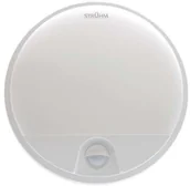 Lampy ogrodowe - Ideus Zewnętrzna LAMPA elewacyjna PEDRO 03794 okrągła OPRAWA plafon LED 15W 4000K z czujnikiem IP54 biały __code-63326 - miniaturka - grafika 1