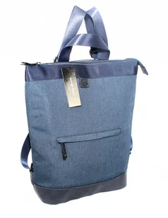 Jennifer Jones Stylowy i Elegancki Plecak Wodoodporny JJ4097 GRANATOWY - Torebki damskie - miniaturka - grafika 2