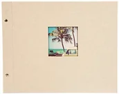 Albumy fotograficzne - goldbuch Goldbuch Bella Vista, 39 x 31 cm, 40 stron z przekładkami pergaminowymi, możliwość rozszerzenia, linka, kolor szary, 28, 39 x 31 cm - miniaturka - grafika 1