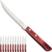 Noże kuchenne - Hendi Nóż stołowy do pizzy steków nierdzewny HORECA zestaw 12 szt dł 215 mm czerwony Nóż stołowy do pizzy steków nierdzewny HORECA zestaw 12 szt dł 215 mm czerwony 29810003 - miniaturka - grafika 1