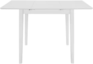 vidaXL 5-częściowy zestaw mebli do jadalni, MDF, biały - Stoły z krzesłami - miniaturka - grafika 4