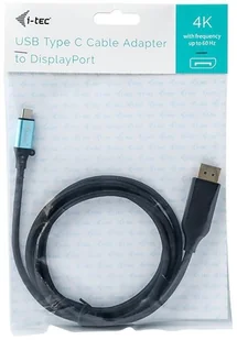 i-tec Adapter kablowy USB-C 3.1 do Display Port 4K/60Hz 150cm (C31CBLDP60HZ) - Adaptery i przejściówki - miniaturka - grafika 7