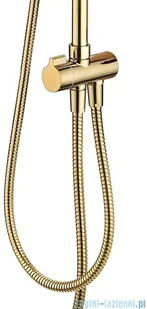 Omnires Yosemite system prysznicowy natynkowy złoty SYSYOSEMITELUXGL | - Baterie wannowe i prysznicowe - miniaturka - grafika 4
