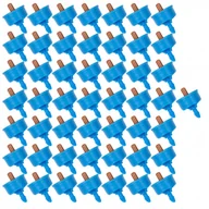 Inne akcesoria do nawadniania - BRADAS 50x Kroplownik z kompensacją ciśnienia 8l/h wyjście 5mm DSE-PCD08-50 - miniaturka - grafika 1
