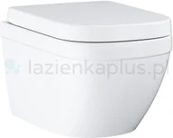Miski WC - Grohe Euro Ceramic zestaw miska + deska wolnoopadająca biały 39693000 - miniaturka - grafika 1