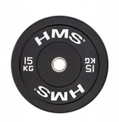 Obciążenia - Talerz Bumper olimpijski 15 kg Hms - miniaturka - grafika 1