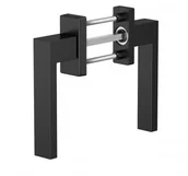 Klamki - Medos Kamka balkonowa Obustronna DUBLIN 9005 szczotka 3513-77599_20211013145509 - miniaturka - grafika 1