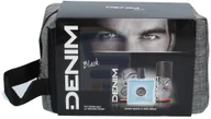 Zestawy kosmetyków męskich - Denim Black Zestaw Kosmetyczka + Dezodorant w sprayu 150 ml + Woda po goleniu 100 ml - miniaturka - grafika 1