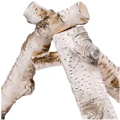 Akcesoria kominkowe - Globmetal Trade Sp. z o.o. Polana drewno ceramiczne do biokominka Brzoza - miniaturka - grafika 1